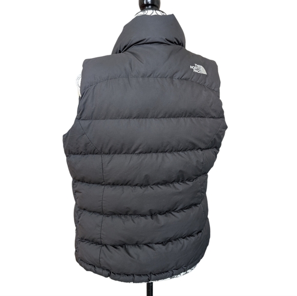 The North Face Nuptse Vest Puffer Gorpcore Granola Women Hiking Nylon Black Down - Picture 3 of 16